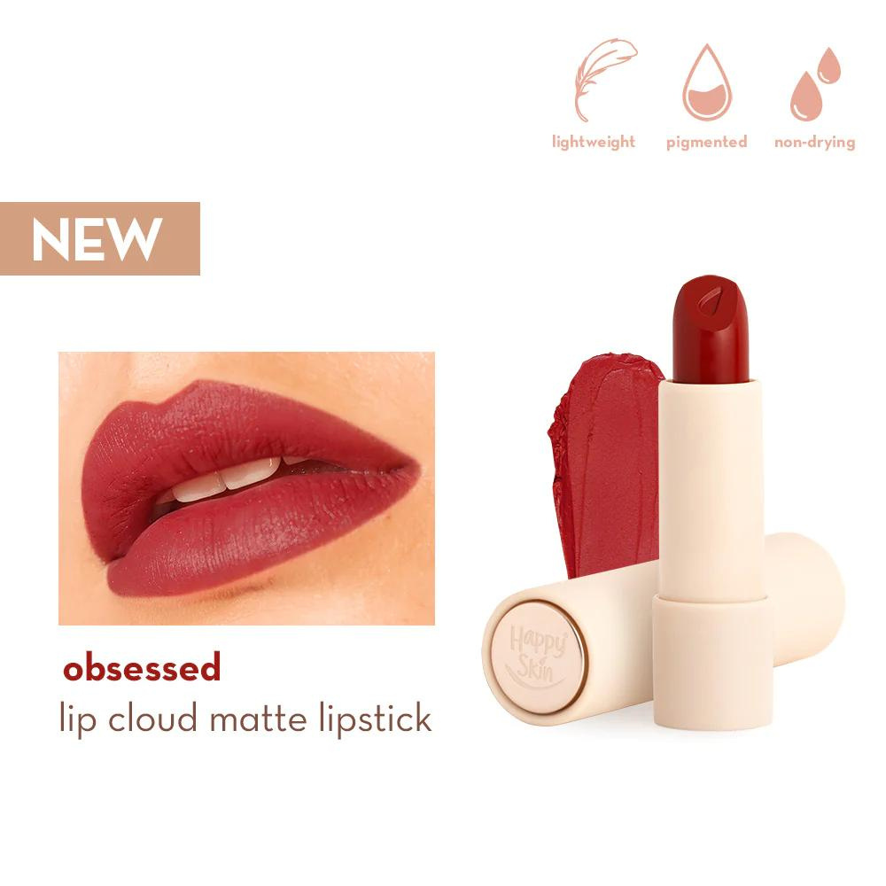 Happy Skin Lip Cloud Matte Lipstick