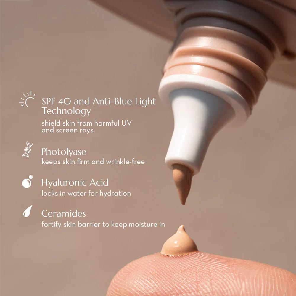 Happy Skin Rescue Me Tinted Matte Sun Gel Primer SPF40