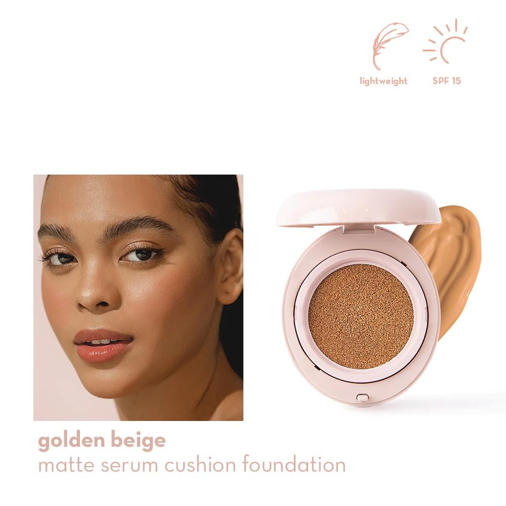 Second Skin Matte Serum Cushion Foundation With SPF15