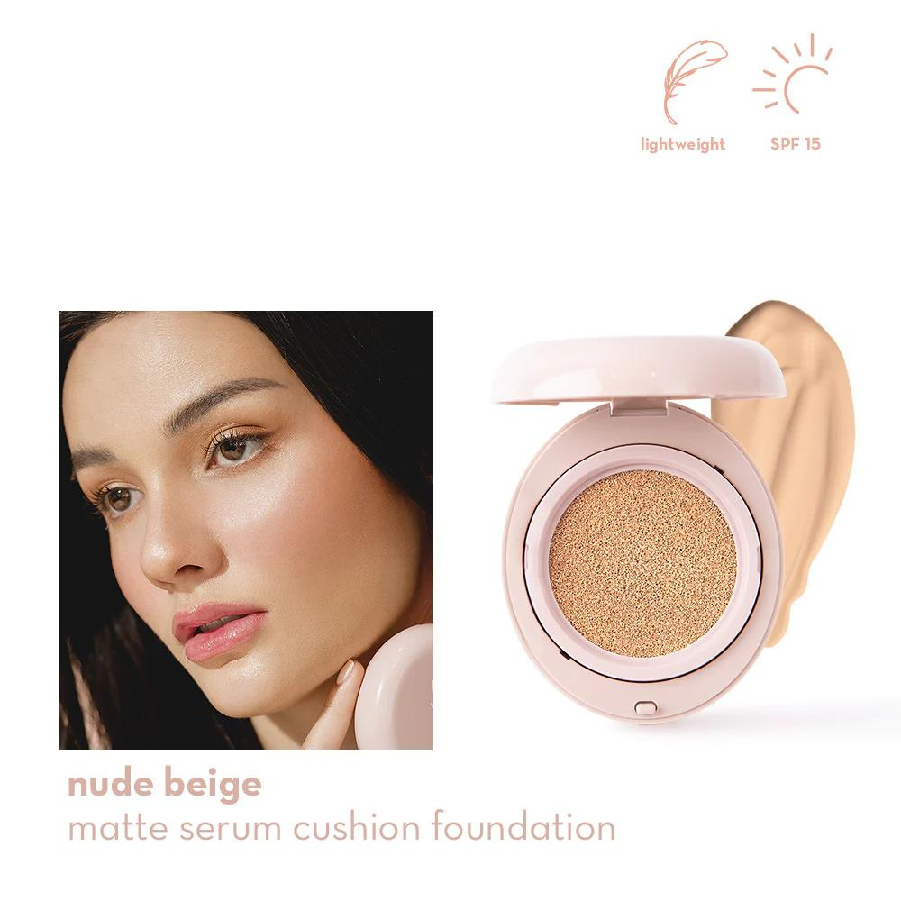 Second Skin Matte Serum Cushion Foundation With SPF15