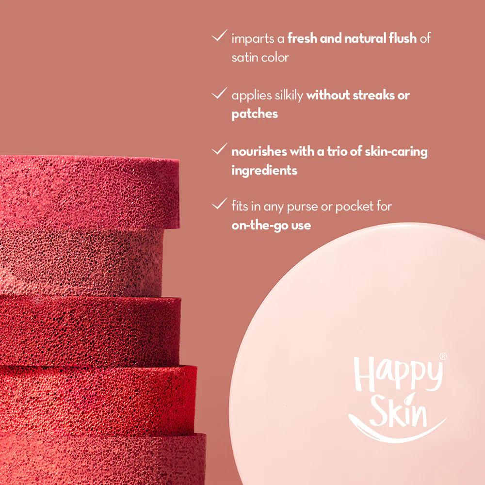 Happy Skin Second Skin Serum Cushion Blush Benefits