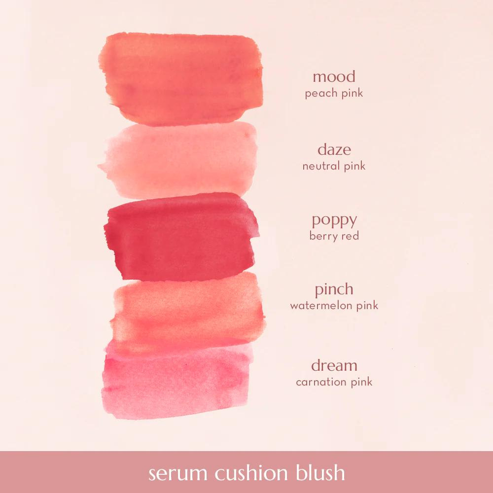 Happy Skin Second Skin Serum Cushion Blush Swatches