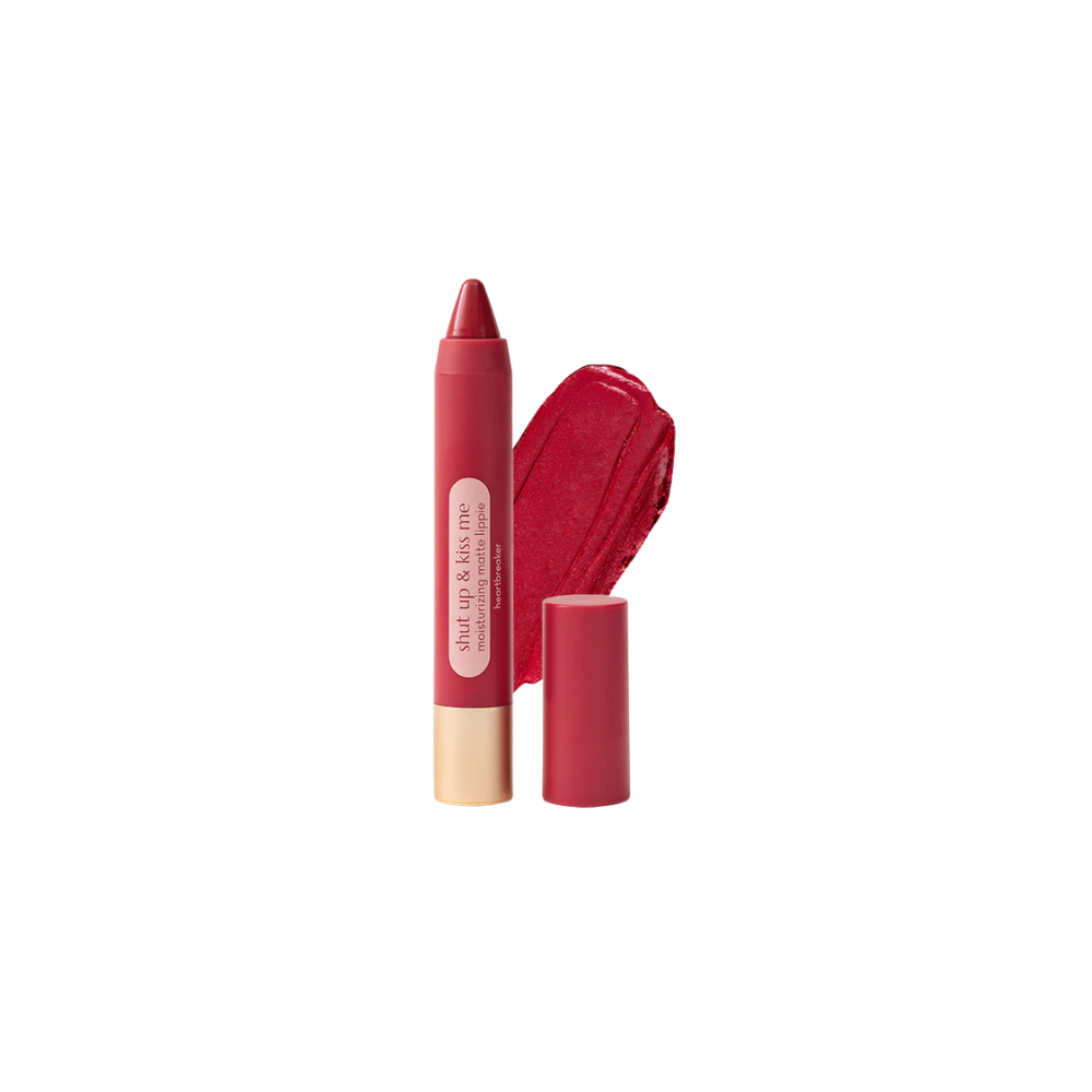 Shut Up and Kiss Me Moisturizing Matte Lippie Heartbreaker