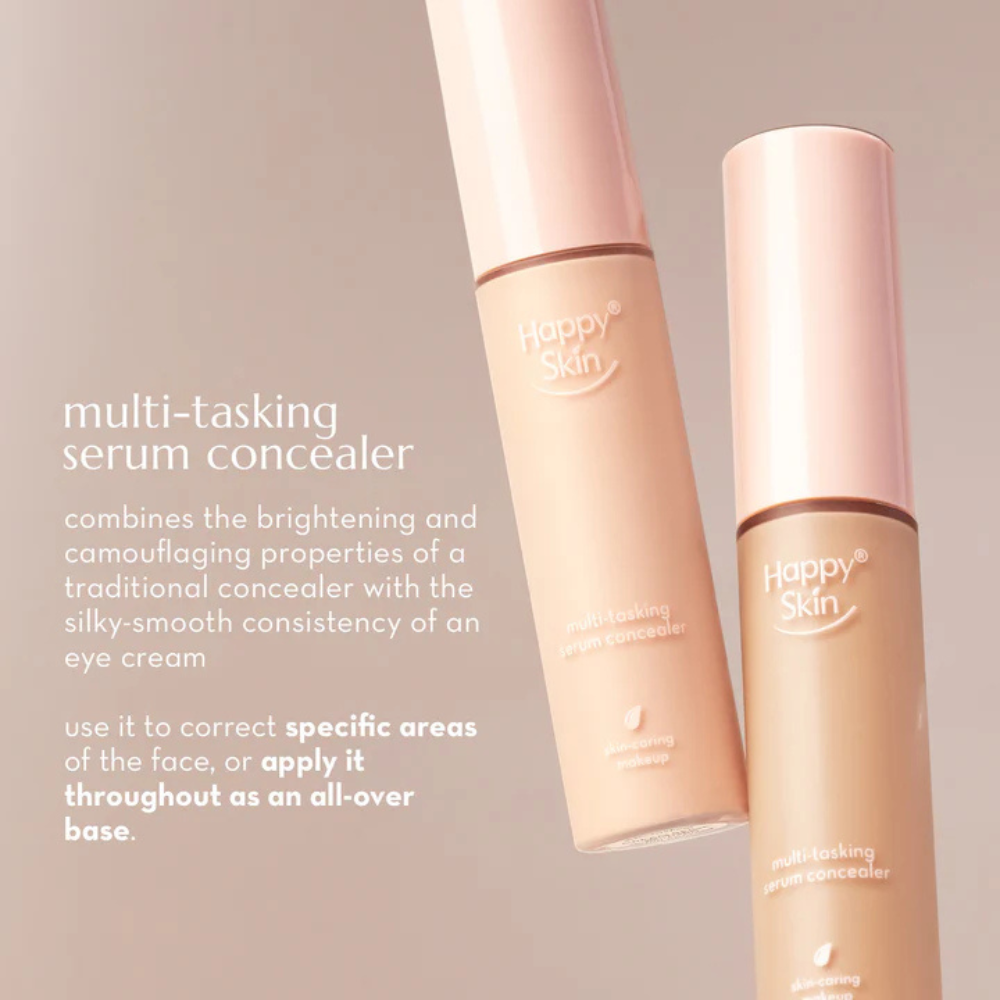 Happy Skin Second Skin Multi-Tasking Serum Concealer - Medium Beige

