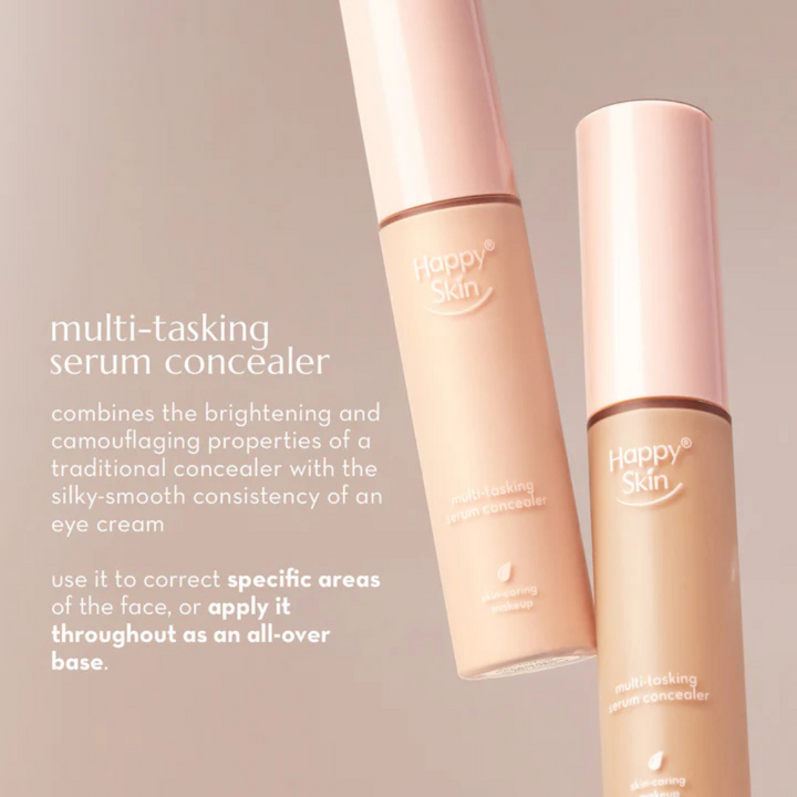 Happy Skin Second Skin Multi-Tasking Serum Concealer - Medium Beige

