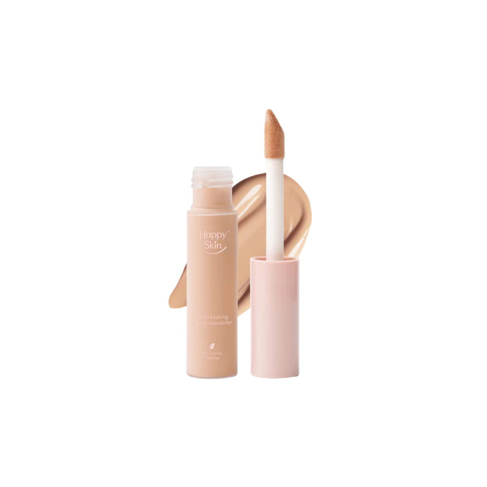 Happy Skin Second Skin Multi-Tasking Serum Concealer - Medium Beige

