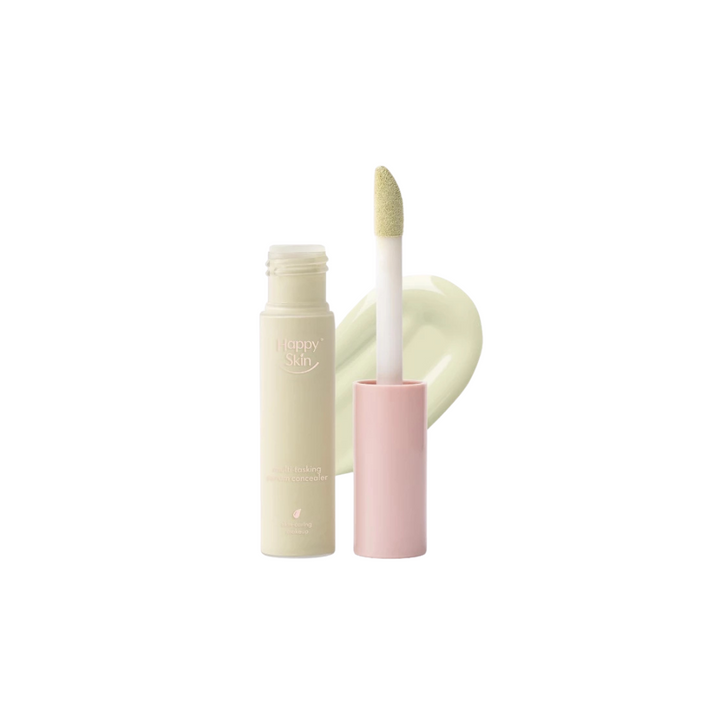 Happy Skin Second Skin Multi-Tasking Serum Concealer - Green Corrector