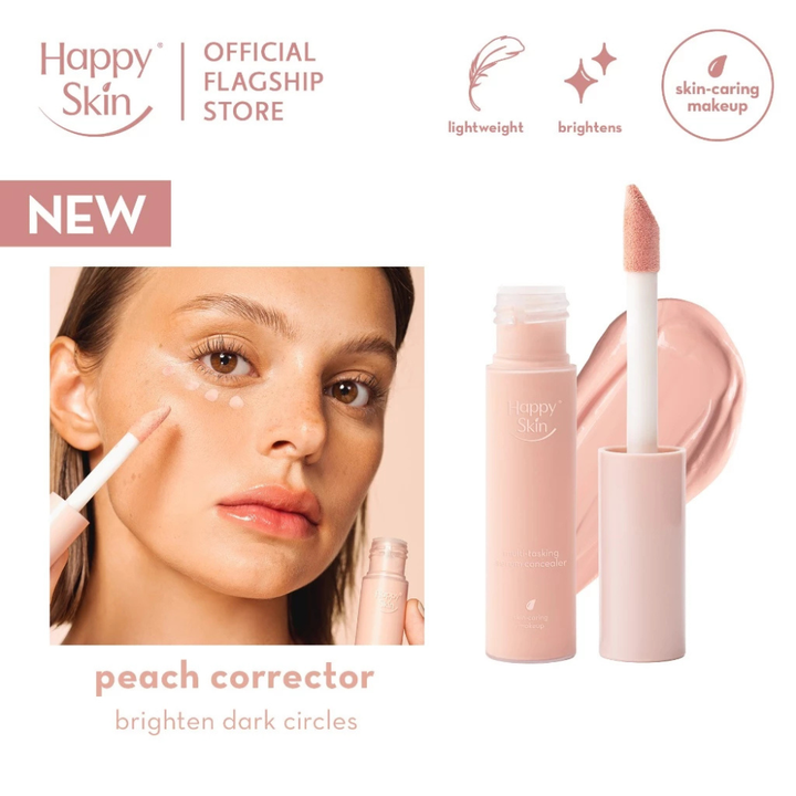 Second Skin Multi-Tasking Serum Concealer - Peach Corrector