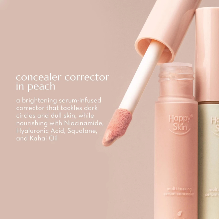Second Skin Multi-Tasking Serum Concealer - Peach Corrector