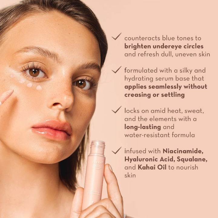 Second Skin Multi-Tasking Serum Concealer - Peach Corrector