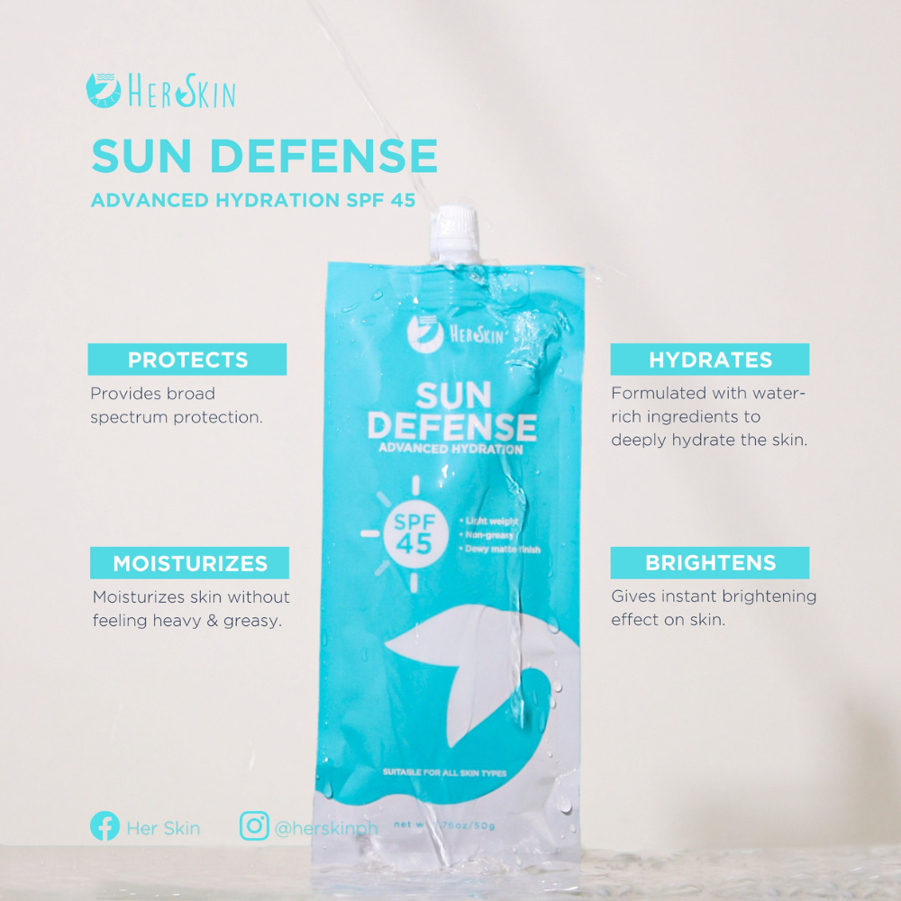 Herskin Sun Defense SPF 45 Sachet
