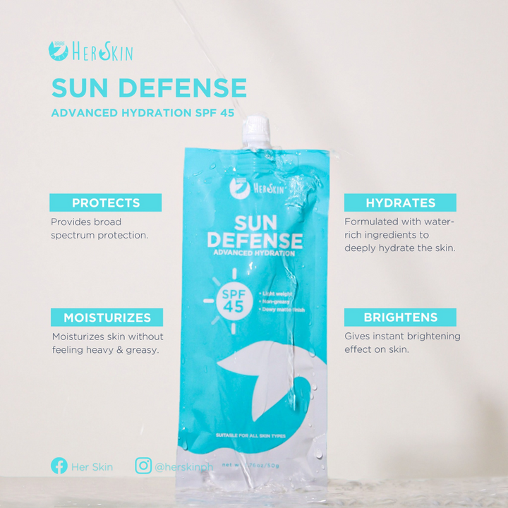 Herskin Sun Defense SPF 45 Sachet