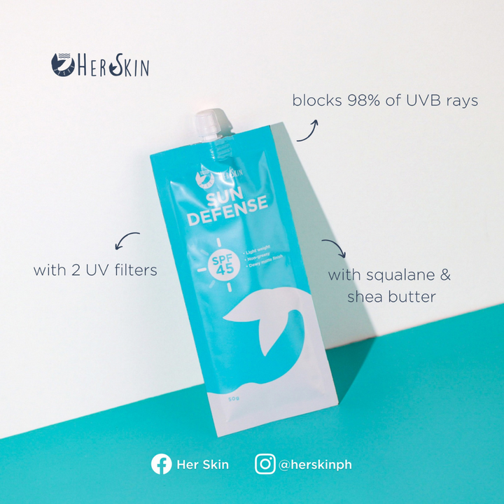 Herskin Sun Defense SPF 45 Sachet