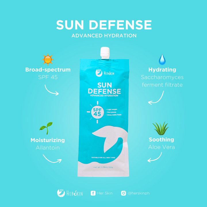 Herskin Sun Defense SPF 45 Sachet
