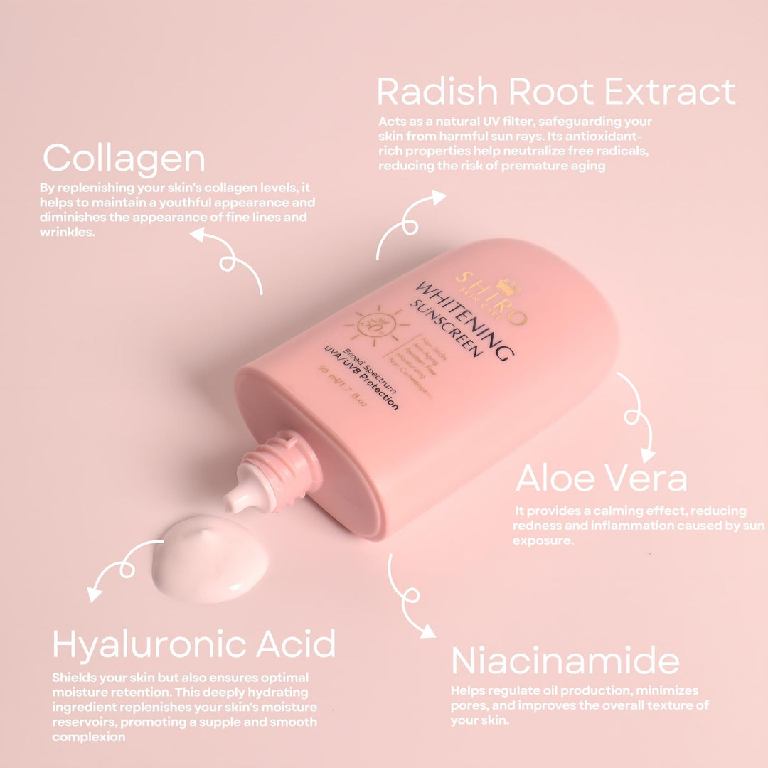 Shiro Skincare Whitening Sunscreen