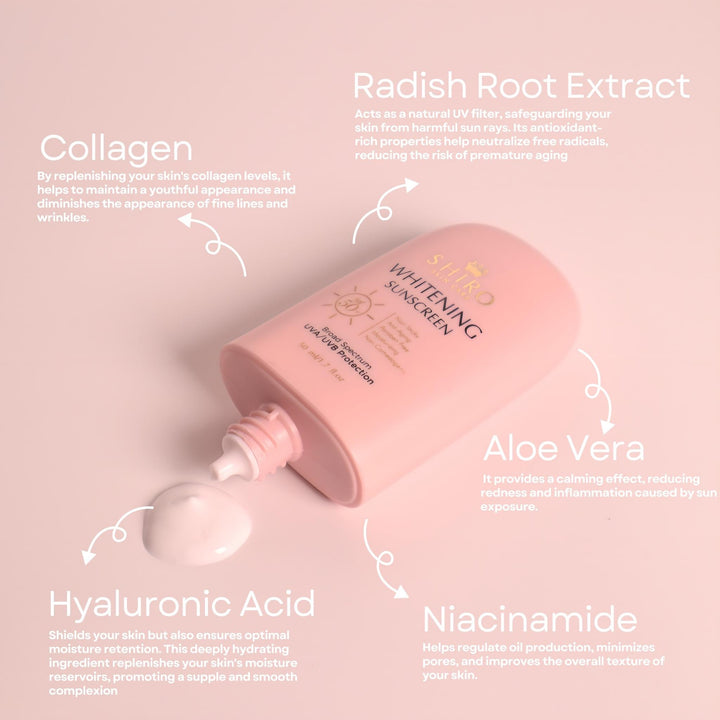 Shiro Skincare Whitening Sunscreen