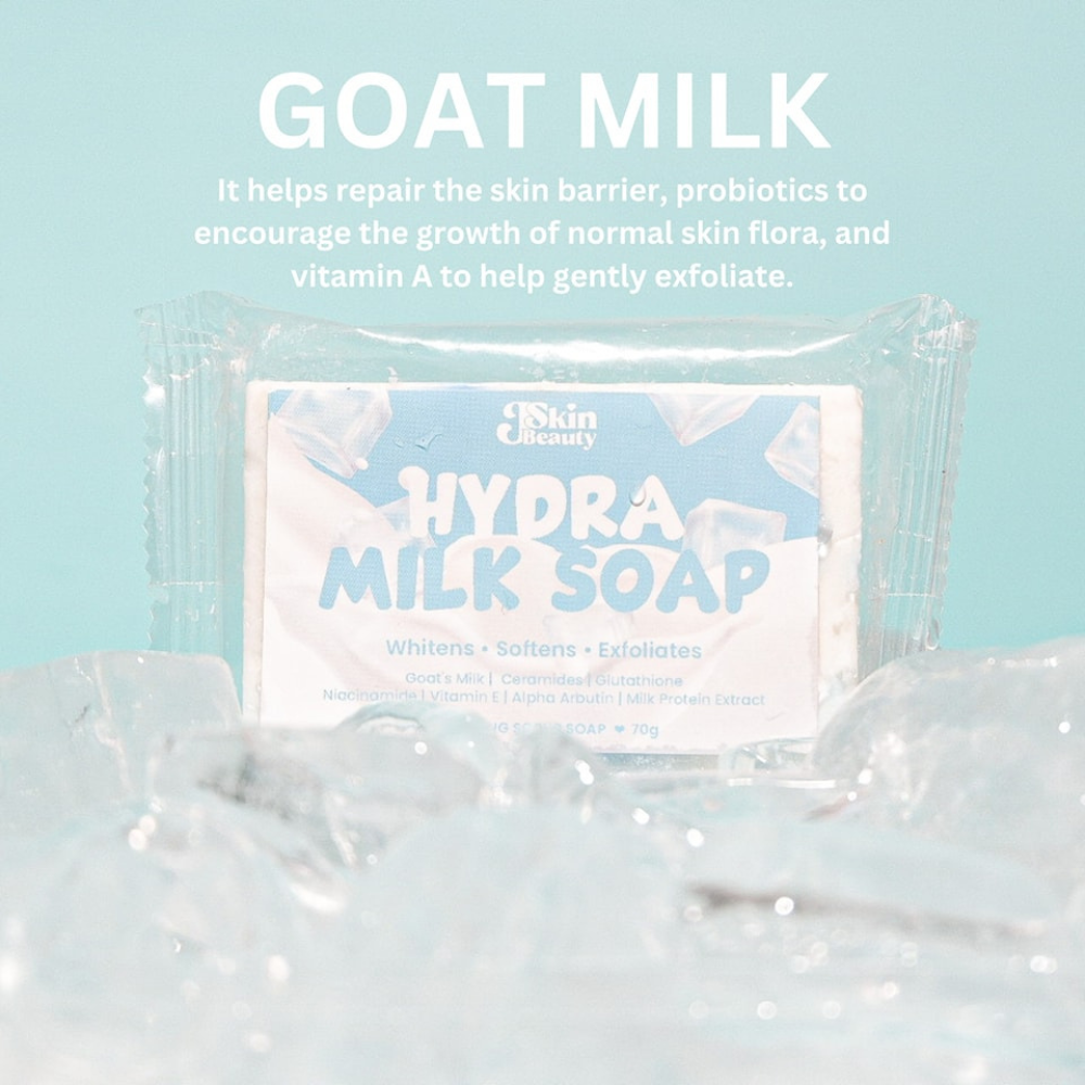 Jskin Beauty Hydra Milk Soap Bleaching Scrub Soap