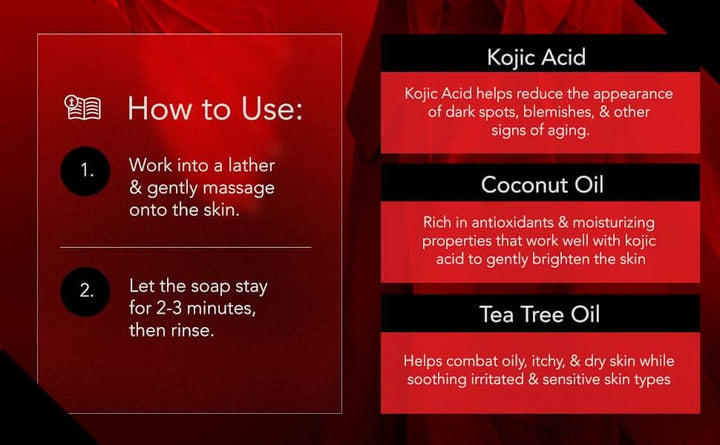 Kojie San Skin Lightening Soap Classic 3 bars x 100g