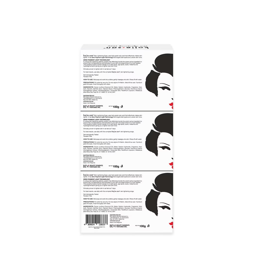 Kojie San Skin Lightening Soap Classic 100g x 3 bars