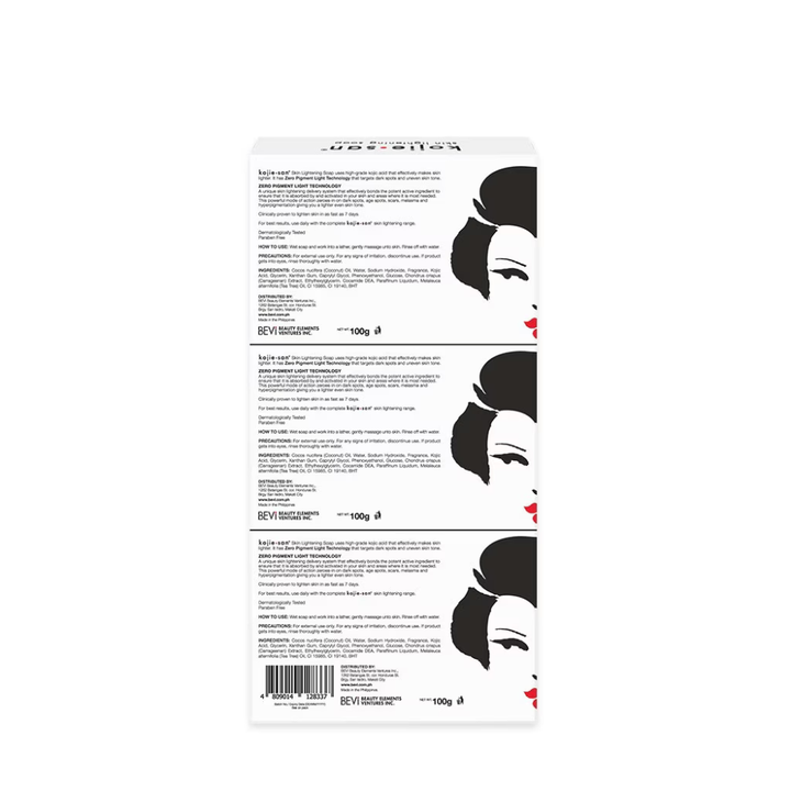 Kojie San Skin Lightening Soap Classic 100g x 3 bars