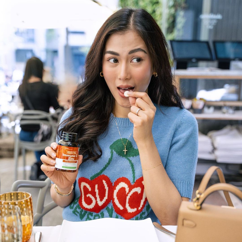 Love Supplements Ascorbic Acid + Selenium + Zinc + Herbs Chewable Tablets Vitamins and Minerals