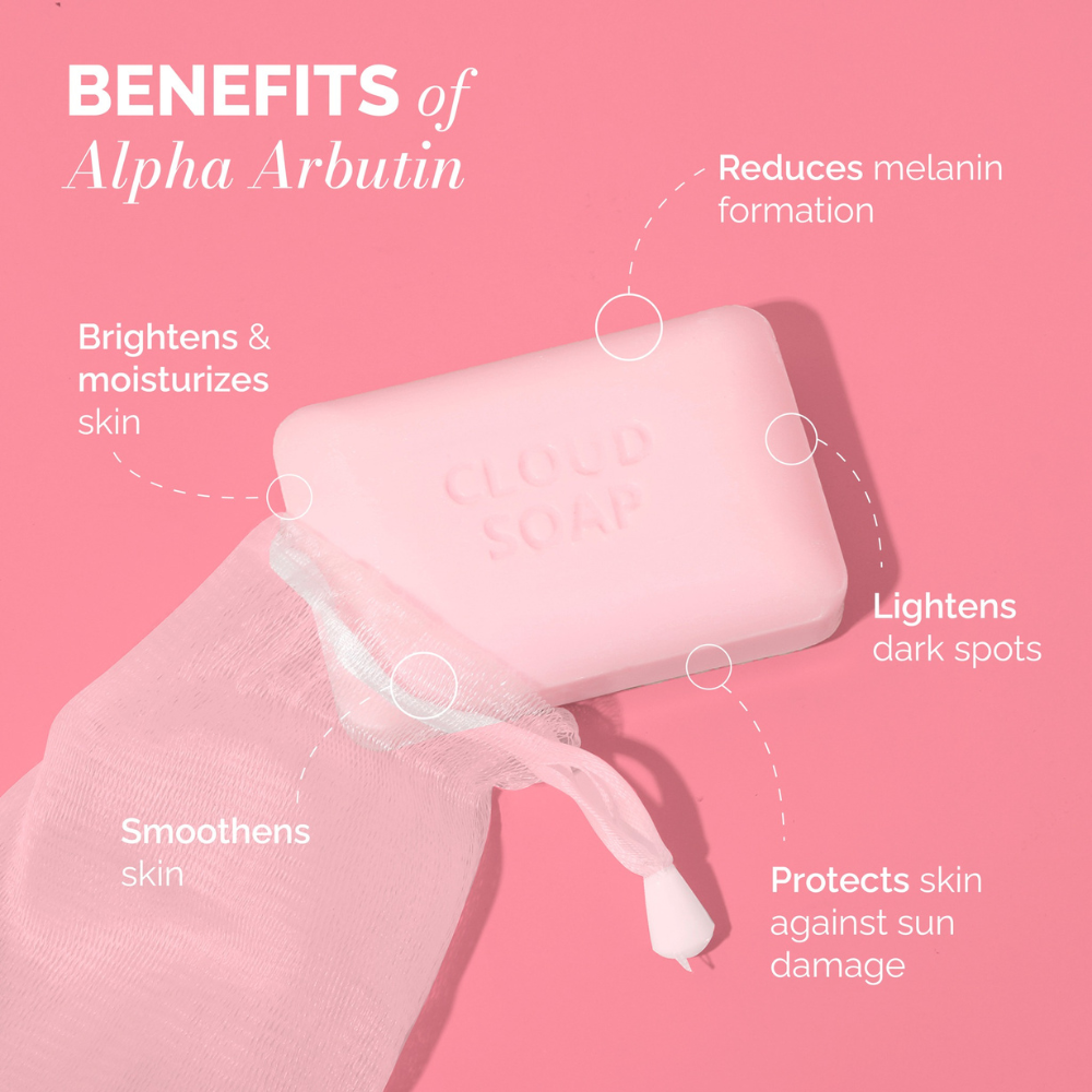 Niacinamide + Alpha Arbutin Cloud Soap -Brightening