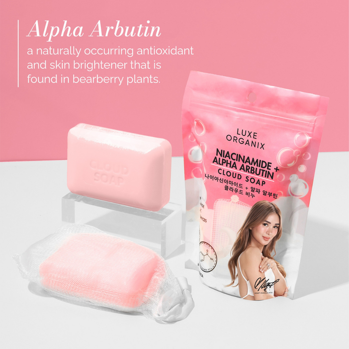 Niacinamide + Alpha Arbutin Cloud Soap -Brightening