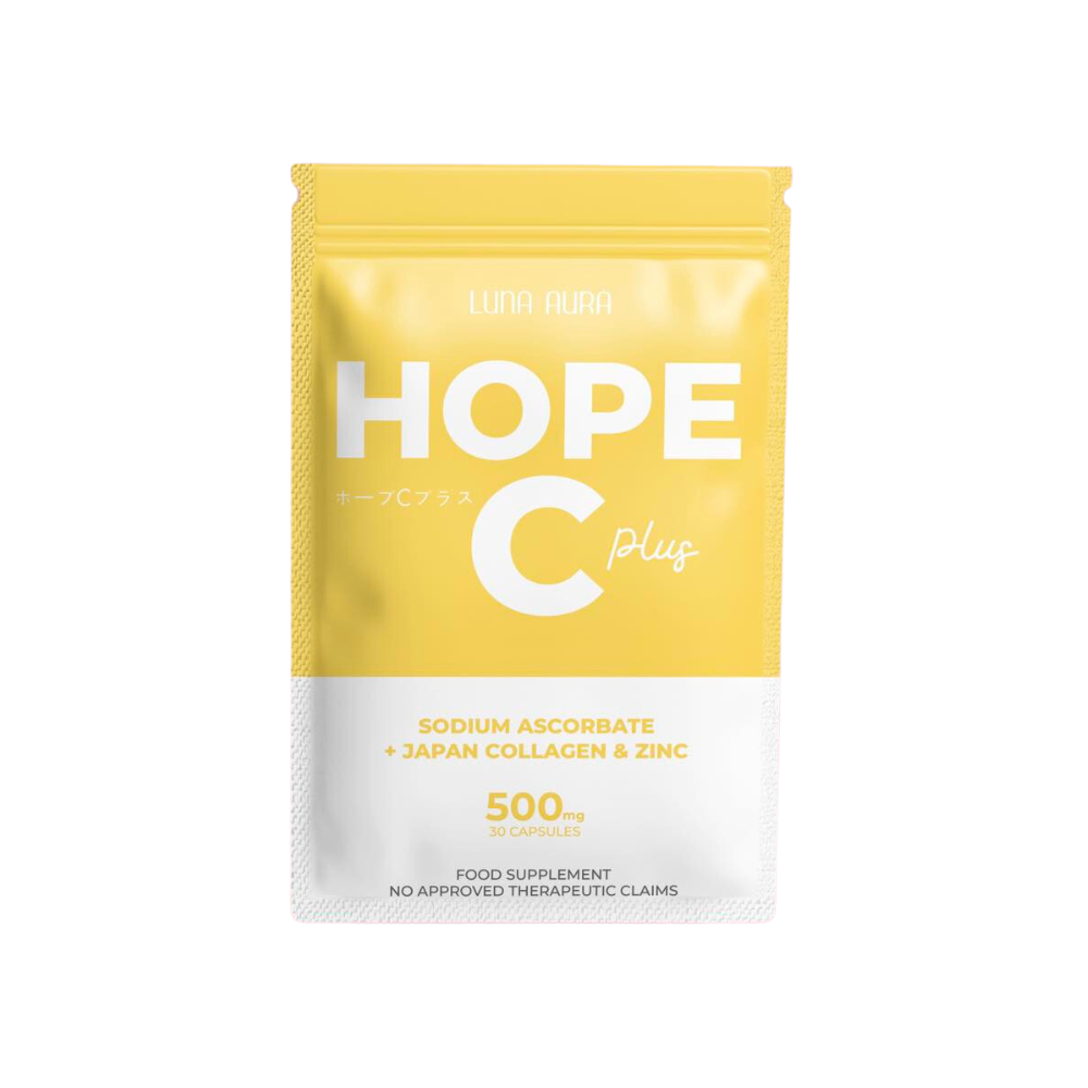 Luna Aura Hope C Plus - S.Ascorbate + Japan Collagen & Zinc