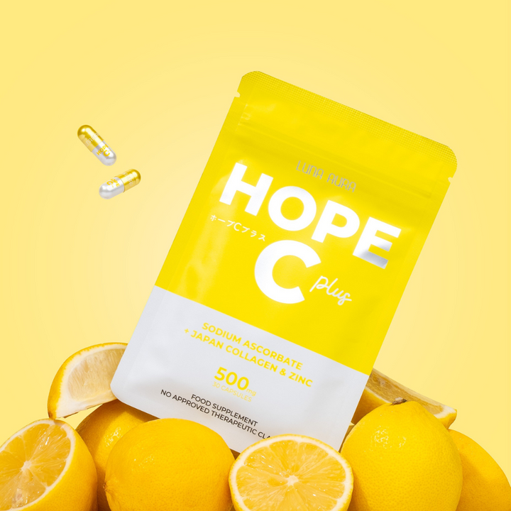 Luna Aura Hope C Plus - S.Ascorbate + Japan Collagen & Zinc