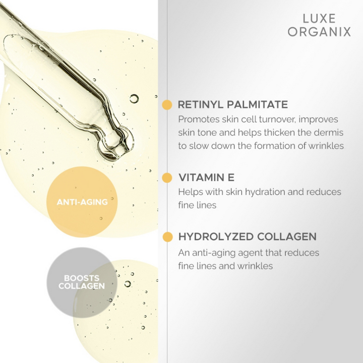 Luxe Organix Age Reverse Collagen Glow Serum