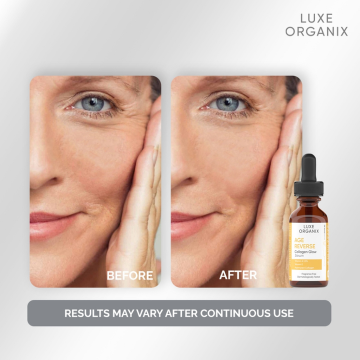 Luxe Organix Age Reverse Collagen Glow Serum