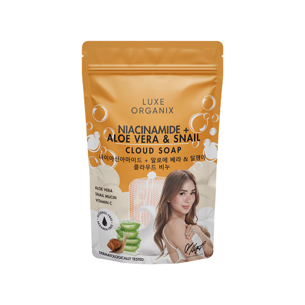 Luxe Organix Aloe Vera & Snail Moisturizing Cloud Soap