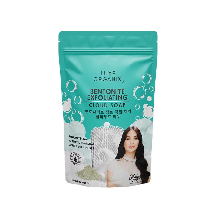Luxe Organix Niacinamide + Bentonite Cloud Soap -Exfoliating