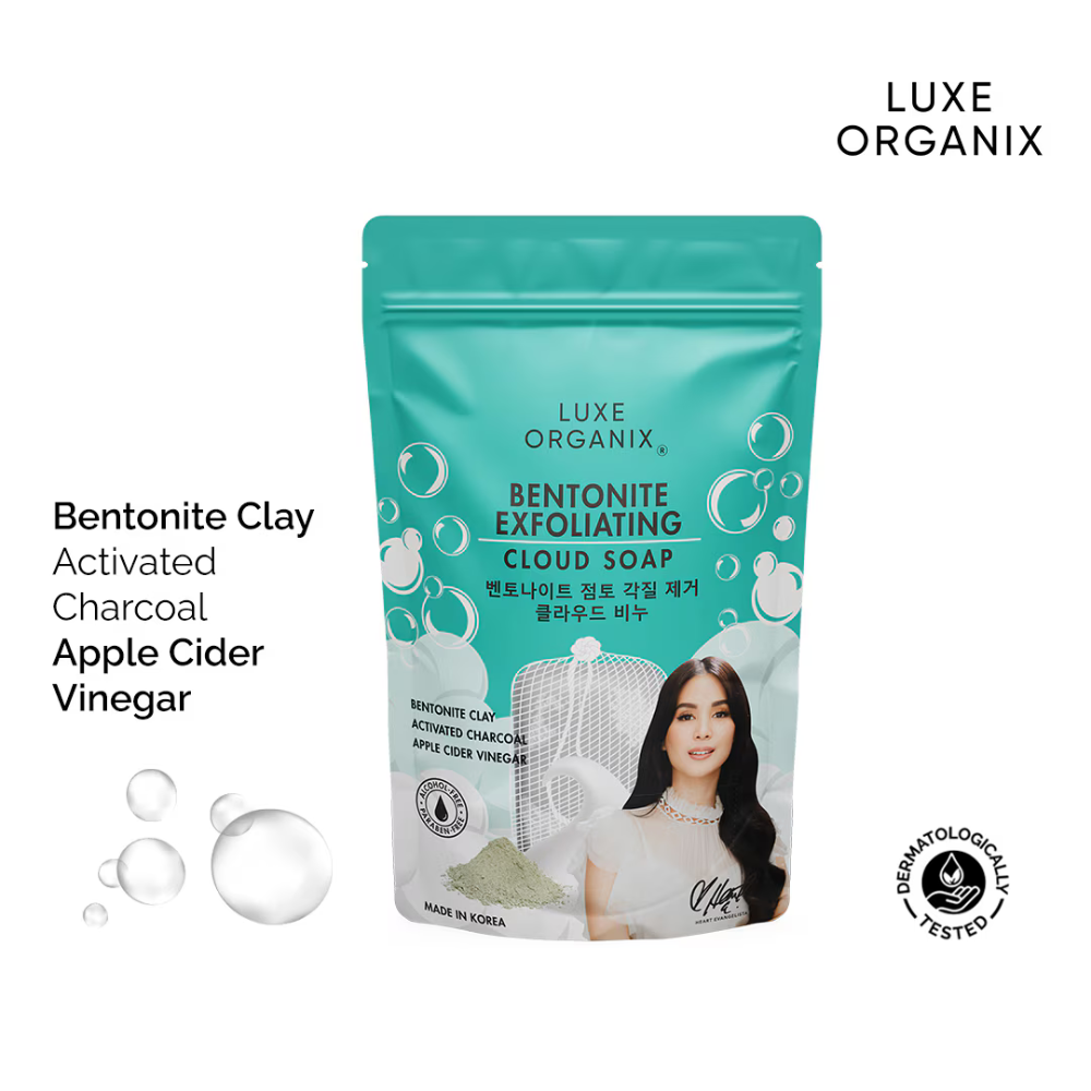 Luxe Organix Niacinamide + Bentonite Cloud Soap -Exfoliating
