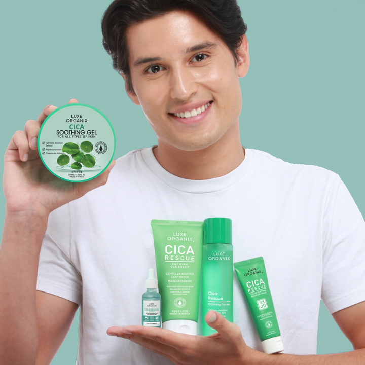 Luxe Organix Cica Soothing Gel -Calming Sensitive Skin 300ml