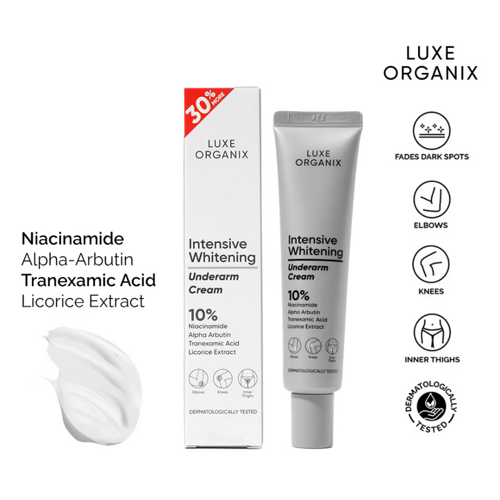 Luxe Organix Intensive Whitening Underarm Cream