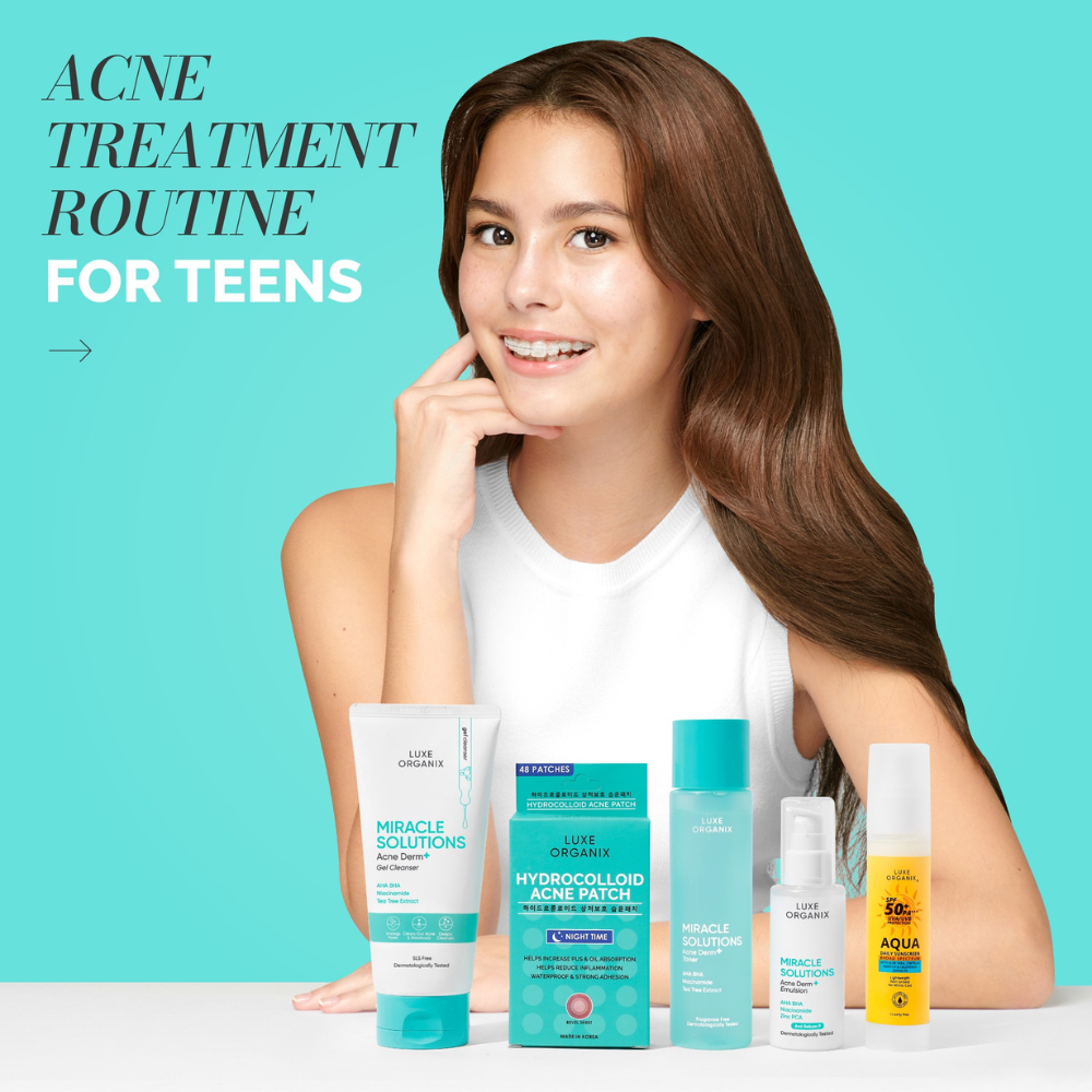 Luxe Organix Miracle Solutions Acne Derm + Gel Cleanser