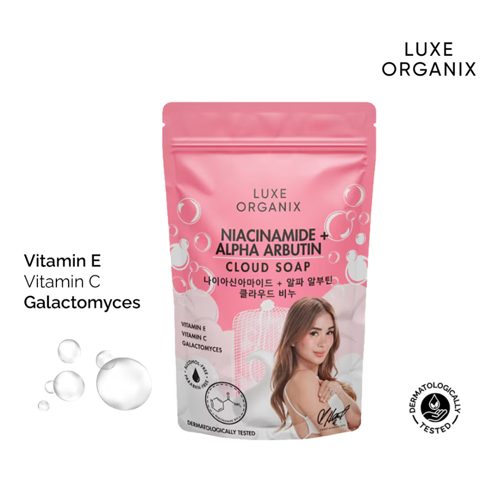 Luxe Organix Niacinamide Brightening Cloud Soap