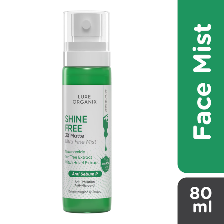 Luxe Organix Shine Free 3x Matte Ultra Fine Mist 80ml