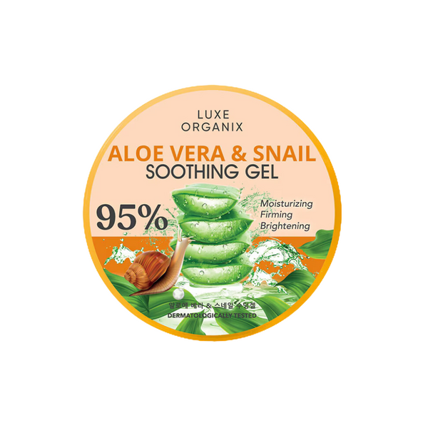 Luxe Organix Aloe Vera & Snail Soothing Gel – PNY BEAUTY