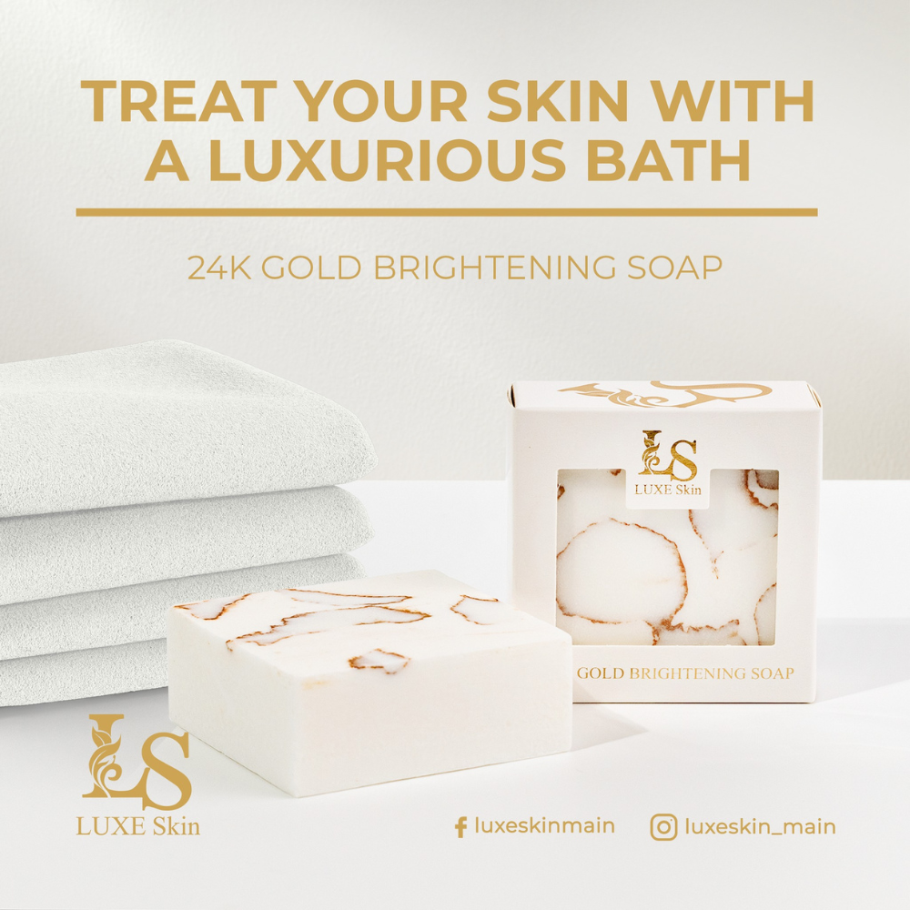 Luxe Skin 24K Gold Brightening Soap