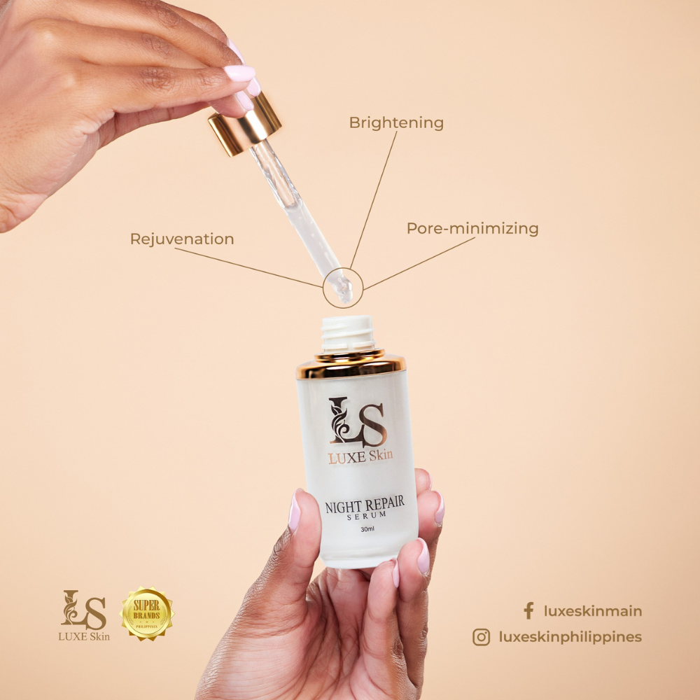Luxe Skin and Beauty Wellness Group Night Repair Serum