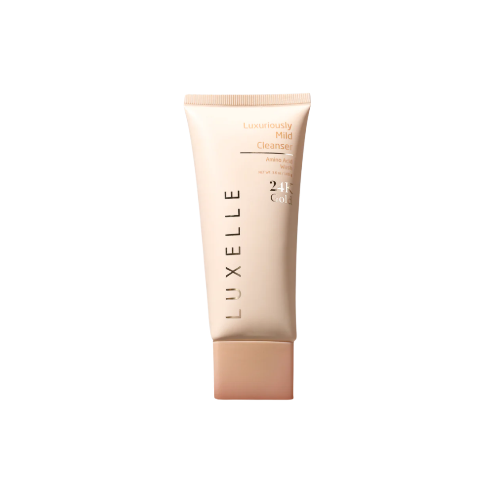 Luxelle 24K Gold Luxuriously Mild Cleanser (100mL)