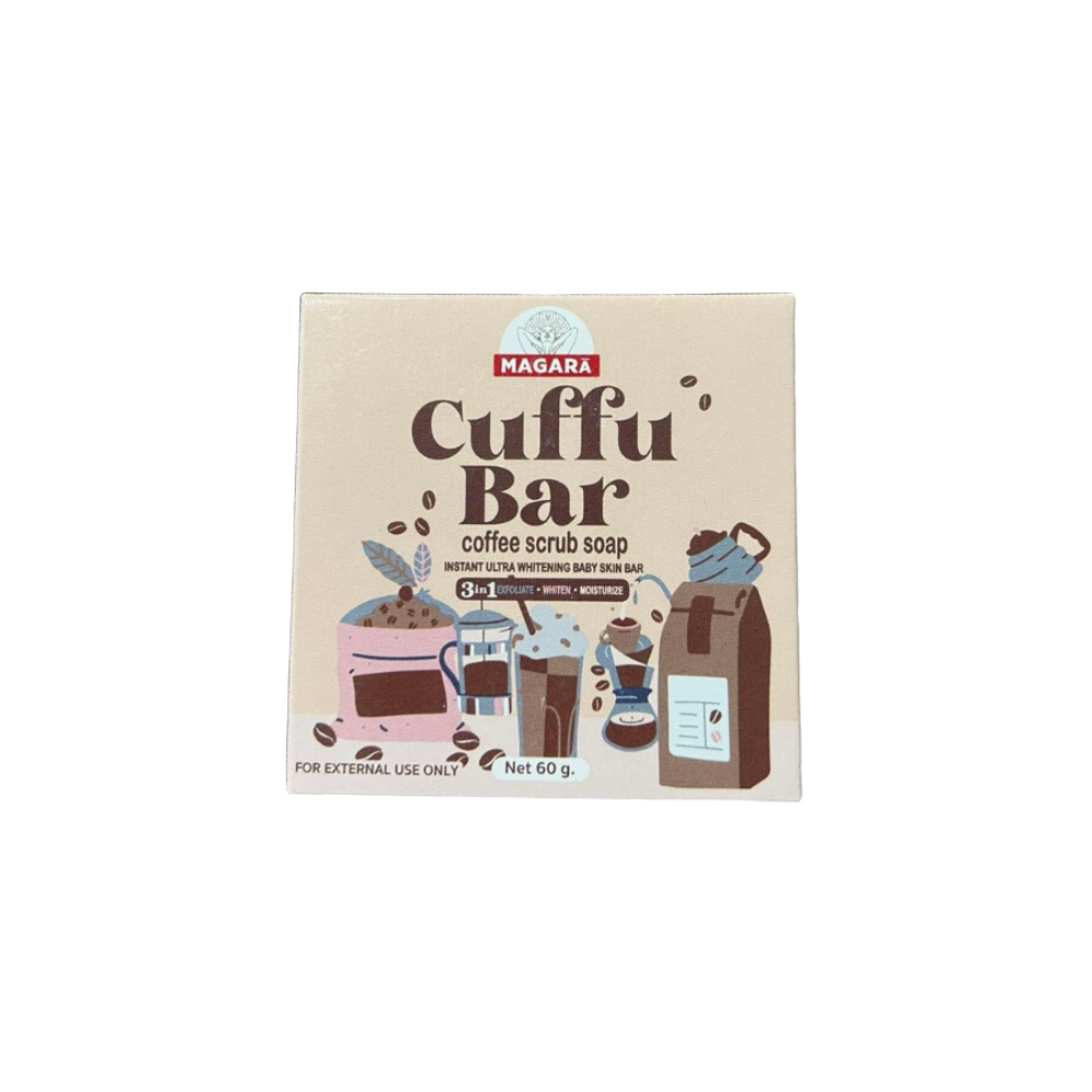 Magara Skin Cuffu Bar Coffee Scrub Soap