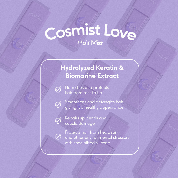 Manic Beauty Cosmist Love Hair Mist 30ml