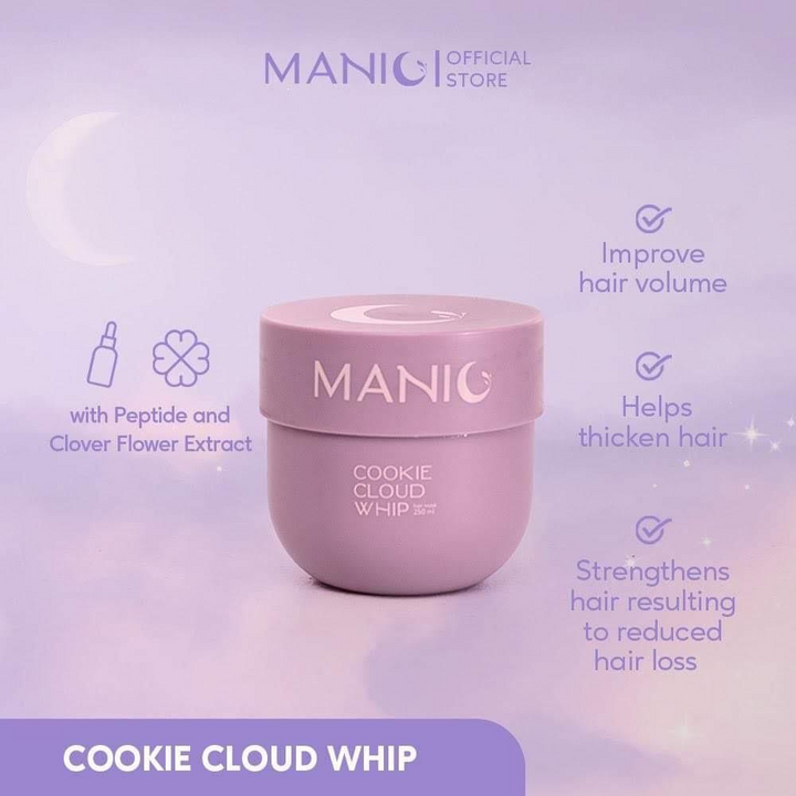 Manic Beauty Cookie Cloud Whip Hair Mask 250ml