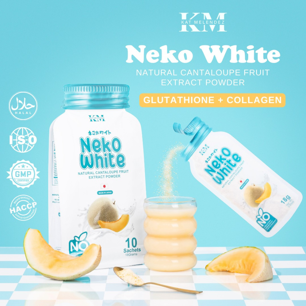 Kath Melendez Neko White Natural Cantaloupe Fruit Extract Powder PNY BEAUTY Kath Melendez Neko White Natural Cantaloupe Fruit Extract Powder PNY BEAUTY