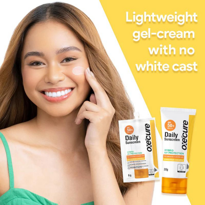 Oxecure Daily Sunscreen Hybrid UV Protection SPF50+