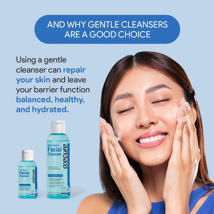 Oxecure Ultra Gentle Facial Cleanser 120ml