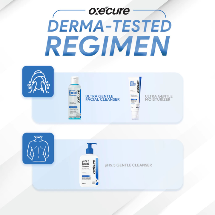 Oxecure Ultra Gentle Facial Cleanser 120ml